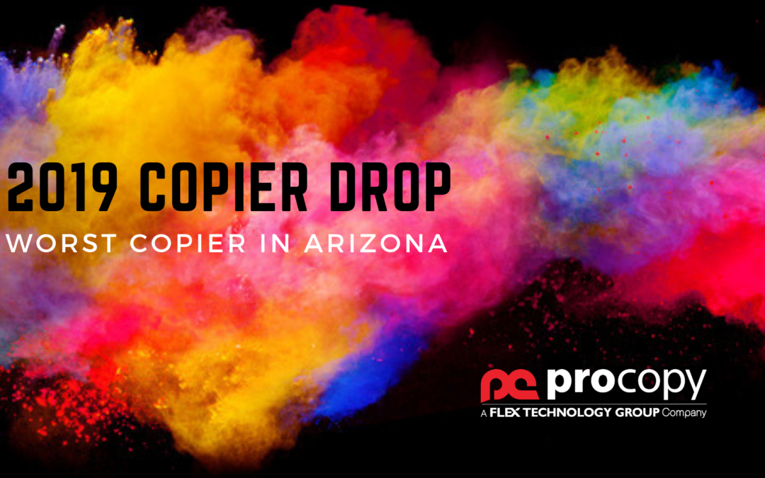 ProCopy Announces the Winner of Their 9th Annual Worst Copier Drop